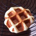 パグカップ's cooksnap of when they made レンジで発酵　お手軽ベルギーワッフル.