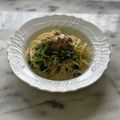 ナピト's cooksnap of when they made 菜の花のツナマヨパスタ.