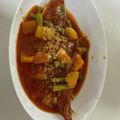 わかめ村's cooksnap of when they made ☺フライパンひとつで簡単♪鯵のトマト煮☺.