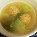 ☆マカロンmama☆'s cooksnap of when they made 白菜と肉団子の簡単ダシダ煮込みスープ.