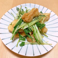 ステルトミチル's cooksnap of when they made 水菜と油揚げのサッと炒め.