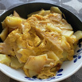 たまゴン♪'s cooksnap of when they made たけのこ☆玉子とじ.