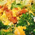 snow♬white's cooksnap of when they made ウインナーとブロッコリーの卵炒め☆.