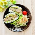 runa10's cooksnap of when they made 娘が作るもやし温サラダ.
