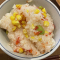 豆とオリーブ's cooksnap of when they made 絶品!!踊り廻るぅ～❁塩トマトのおこわ❁.