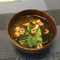 明日の風☆'s cooksnap of when they made 渦巻きお麩入り味噌汁.