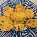 ふくすけとりお's cooksnap of when they made 鮭フレークと大葉と豆腐のふんわり揚げ.