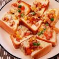 あーこ姐's cooksnap of when they made オッサンの食パンｄｅおつまみ.