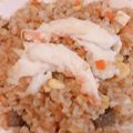 クックトムレオ's cooksnap of when they made クマソバポトフで炊き込みシーフードピラフ.