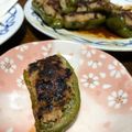 Sa〜ちゃん's cooksnap of when they made 卵・パン粉不要♪ピーマンの肉詰め.