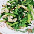hanemakoo's cooksnap of when they made 簡単！アサリほうれん草のガリバタソテー！.