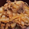 ＊amor＊'s cooksnap of when they made ほったらかし☆簡単☆牛丼.