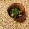 yesmama's cooksnap of when they made ほうれん草・ぶなピーとカニかまの和え物♪.
