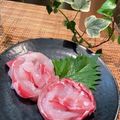 ＊Timo＊'s cooksnap of when they made 鯛の刺身★花造りの切り方.