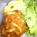 ポコ太。。。's cooksnap of when they made 簡単♪ばあばの煮込みハンバーグ☆.