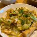 Naaaai's cooksnap of when they made レンジで簡単～ 厚揚げとキャベツで回鍋肉.