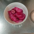 phnanzu's cooksnap of when they made 赤大根の甘酢漬け.