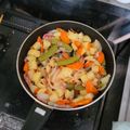 シノンルーズベルト's cooksnap of when they made スナップエンドウとじゃがいもコンソメ炒め.