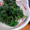 ユーロン's cooksnap of when they made 定番 ほうれん草のゴマ和え♪ ＋α.