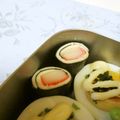 龍青空ママ's cooksnap of when they made お弁当に♪チーズカニカマ海苔.