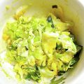 クックGB6431☆'s cooksnap of when they made キャベツ・茹で卵・大葉のマヨネーズ和え♪.