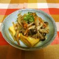 龍青空ママ's cooksnap of when they made 焼きこうや豆腐のキノコあんかけ.