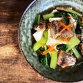 カズ形33's cooksnap of when they made サバの水煮缶と豆腐で☆時短あんかけ丼.