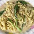 クックDRQB6R☆'s cooksnap of when they made アサリときのこのクリームパスタ.