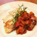 ○ハリネズミ○'s cooksnap of when they made 10分あるなら！鱈のソテー&夏野菜ソース.