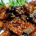 キスケo2's cooksnap of when they made とろとろ茄子とサクサク鶏の甘酢旨ダレ♪.