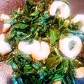 クックUZBA6P☆'s cooksnap of when they made フキの葉のごま油炒め.