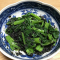 クックIVPSZ8☆'s cooksnap of when they made 絶品！つるむらさきの胡麻和え.