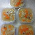 aruimmogu's cooksnap of when they made 離乳食完了期、お味噌汁大量冷凍.