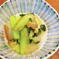 おいしいコーヒー's cooksnap of when they made チンゲンサイとにんにくの塩炒め.
