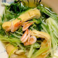 9ma9ma's cooksnap of when they made 水菜と薄揚げの煮物.