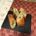 マールマル's cooksnap of when they made 普通のご飯がもっちもちになるよ♪春巻き.