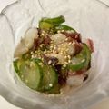 326rei's cooksnap of when they made 胡瓜とタコの酢の物♡子供にも食べやすい♡.