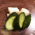 米の華's cooksnap of when they made 冷蔵庫でお手入れ簡単！ぬか漬け.