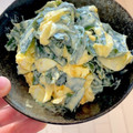 ボブ♪'s cooksnap of when they made *茹で卵とわかめのマヨ和え*.