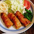 ねずみんパラダイス's cooksnap of when they made 厚揚げの甘辛肉巻き.