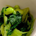 MULA's cooksnap of when they made 小松菜と枝豆のおひたし♪簡単.