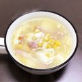 居酒屋まるみ's cooksnap of when they made 豆腐とベーコンの卵スープ♪.