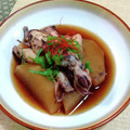 ＊＊ラテ＊＊'s cooksnap of when they made 豆イカで～大根とイカの煮物.