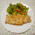 pitachan1's cooksnap of when they made ロース厚切り肉で＊しょうが焼き♪.