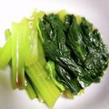 ☆sacchaan☆'s cooksnap of when they made レンジで小松菜のお浸し＊作り置き＊.