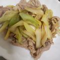 クックZVL9NR☆'s cooksnap of when they made 豚小間の ネギ塩炒め　めっちゃ簡単♬.