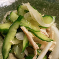 あおむし26's cooksnap of when they made ささみと胡瓜の梅肉和え.