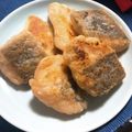 MANA☆☆'s cooksnap of when they made 簡単☆生鮭の揚げない塩唐揚げ。.