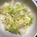 手抜きクック's cooksnap of when they made シャッキシャキ☆レタスのお浸し！.
