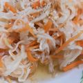 くむちん's cooksnap of when they made 箸休め☆切干大根と人参の甘酢.
